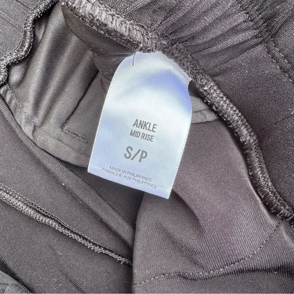 Express Womens Pants Black Size S Ankle High Rise Belted - Picture 4 of 7